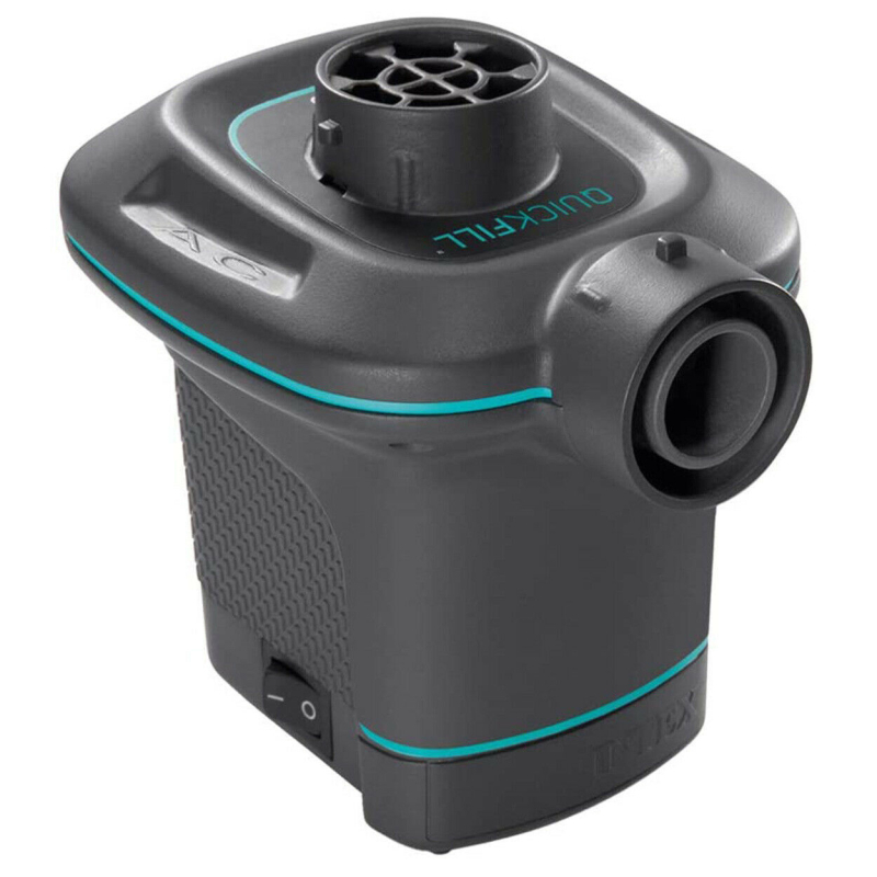INTEX električna pumpa za zrak 66640, mlaznica s širokim otvorom, plastično kućište, protok zraka 170 L/min, težina 0,5 kg