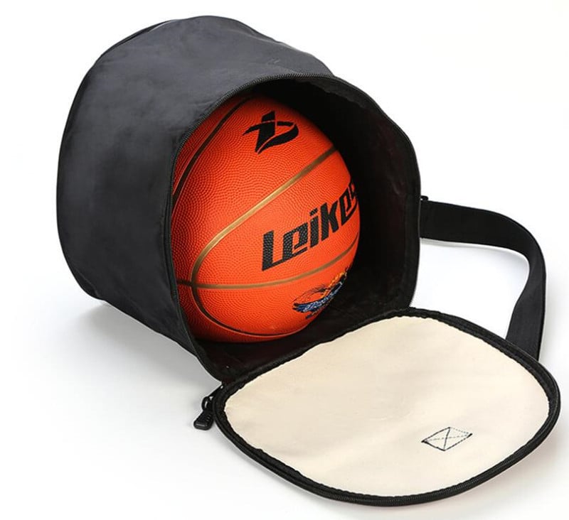 Thoroughfare PU εξωτερική τσάντα μπάσκετ με ιμάντα στον ώμο, εκτύπωση λογότυπου, δυνατότητα προσαρμογής