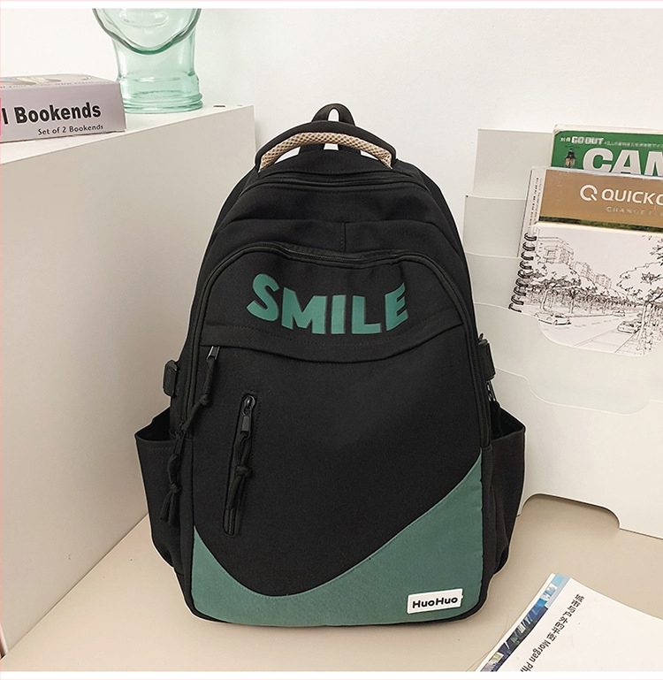 Unisex νάιλον σακίδιο, αστικός μινιμαλισμός, καμπύλη ιμάντας ώμου, επένδυση πολυεστέρα