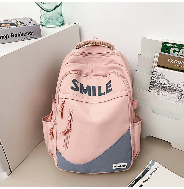 Unisex νάιλον σακίδιο, αστικός μινιμαλισμός, καμπύλη ιμάντας ώμου, επένδυση πολυεστέρα