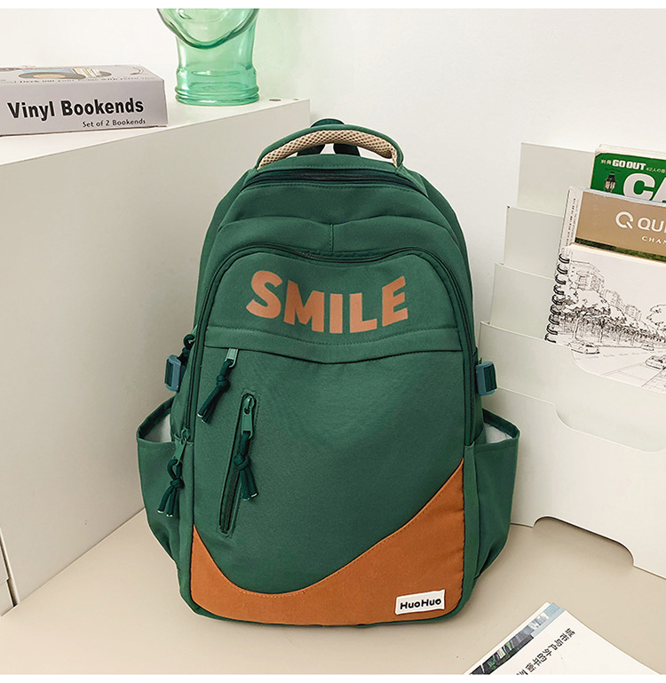 Unisex νάιλον σακίδιο, αστικός μινιμαλισμός, καμπύλη ιμάντας ώμου, επένδυση πολυεστέρα