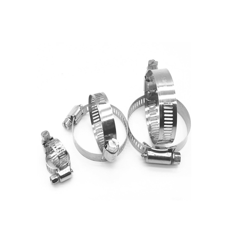 Set čeličnih stezaljki za cijevi američkog stila, u kutiji, 60 kom, za cijevi, nominalni promjer 8–44 mm