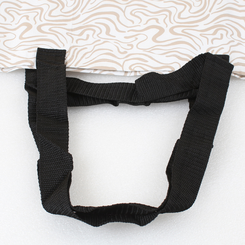 Rankomis pintas PP pirkinių krepšys drabužiams, 25 kg apkrova, spalvotos spauda + laminavimas