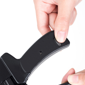 Εργαλείο σφίξισης και κοπής για νάιλον δεσμούς καλωδίων, ολομεταλλικό σώμα, κατασκευή από αλουμίνιο, βάρος 309