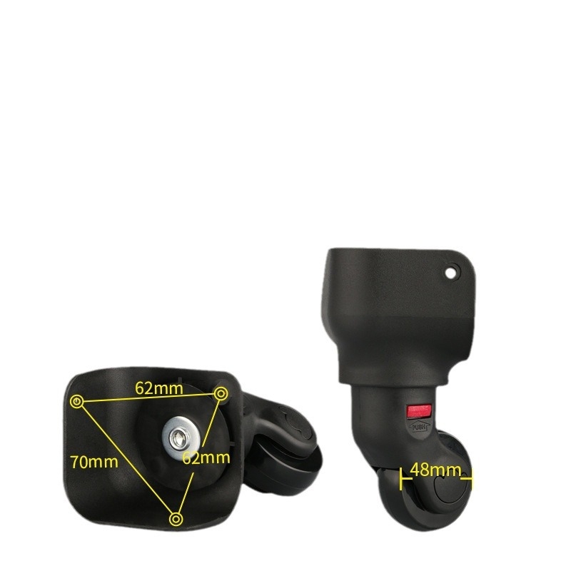 Roată pivotantă din plastic pentru bagaje – roată universală pentru bagaje, accesorii pentru bagaje