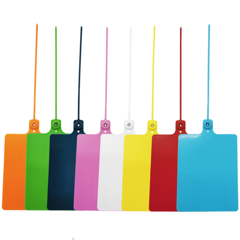 Plastikinė logistikos pakabinama etiketė, lazerinis spausdinimas, pritaikoma, PP medžiaga, prekinis ženklas AFD Anfenda, identifikacijos etiketė