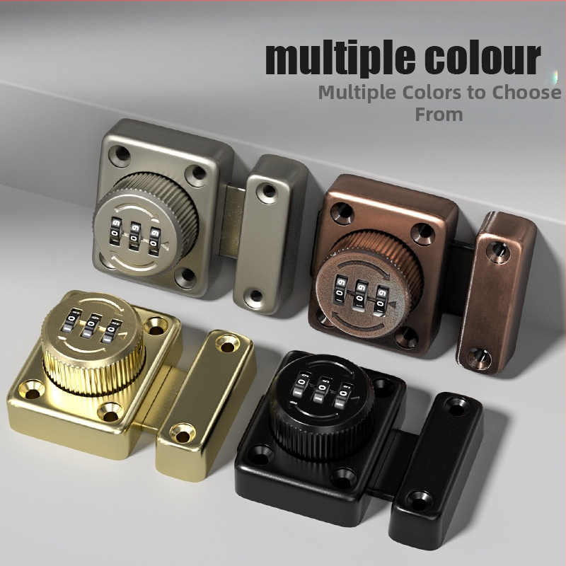 Butterfly latch със завъртане на парола, цинкова сплав, матово/хромирано покритие, модерен стил