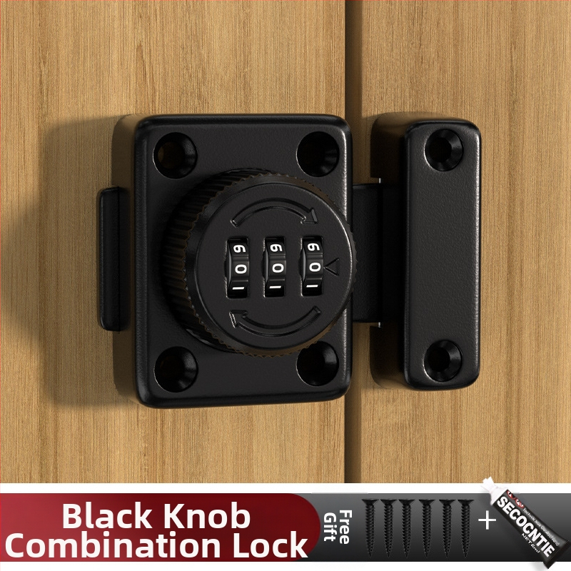 Butterfly latch със завъртане на парола, цинкова сплав, матово/хромирано покритие, модерен стил