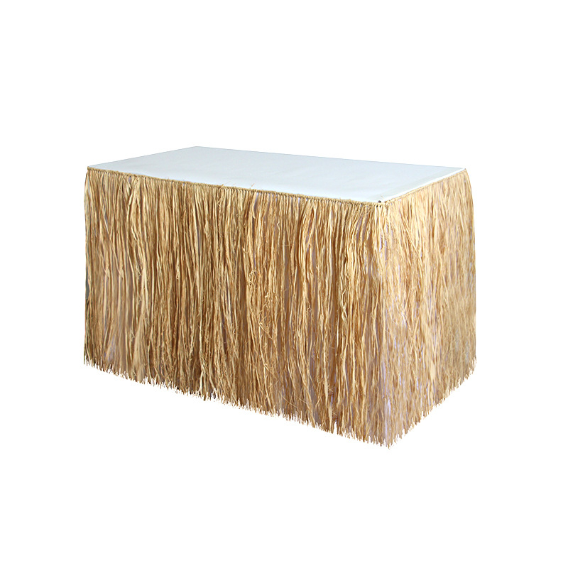 Kaifeng Party Raffia Table Skirt για διακόσμηση τραπεζιού σε εκδηλώσεις — Διαδικασία: ημιχειροκίνητη, ημιμηχανική; Διαθέσιμη παραμετροποίηση; Αδειοδοτημένη ιδιωτική ετικέτα: Ναι