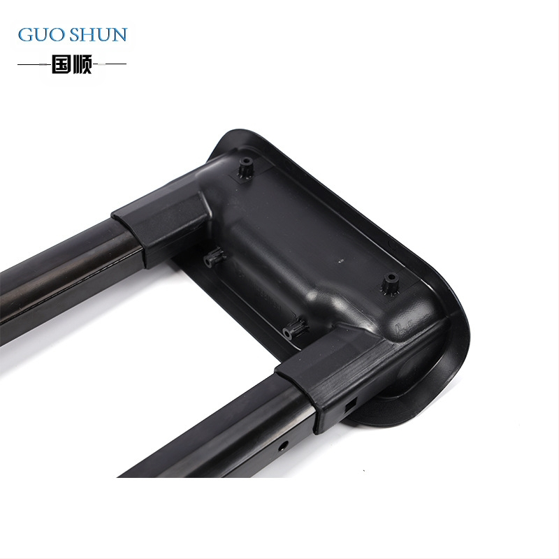 Телескопична дръжка за куфари и чанти – модел 208, Guoshun, конструкция: външно желязо, вътрешен алуминий; лицензионна частна марка