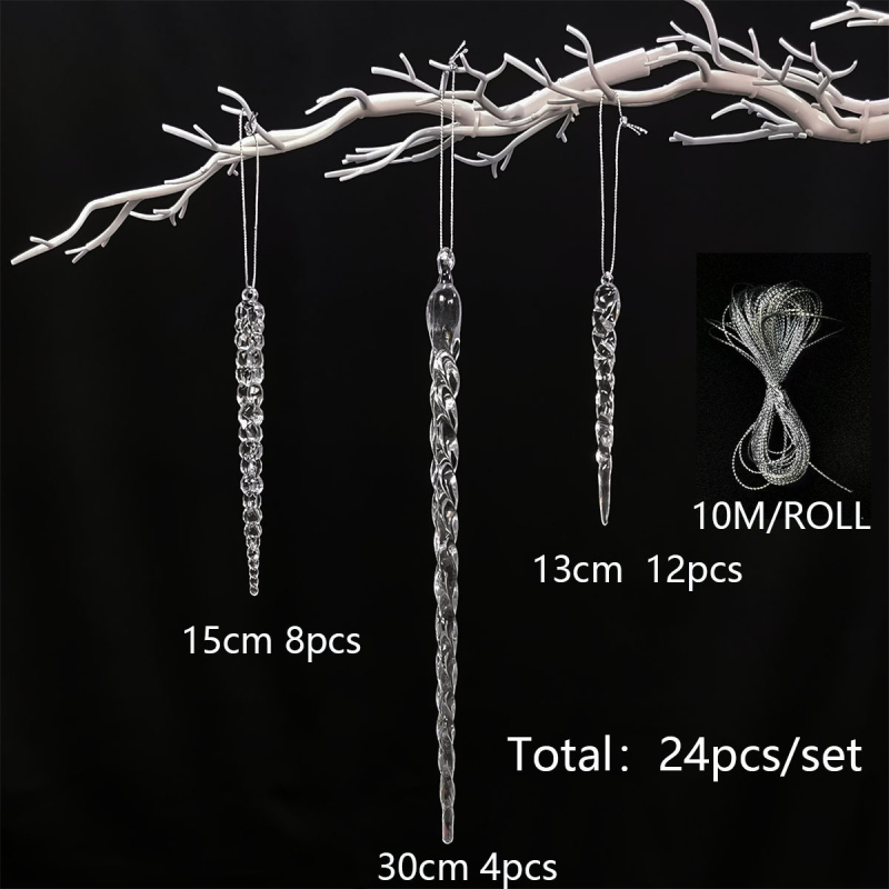 DIY ékszerkészítő kiegészítők ünnepi dekorációhoz, hópelyha minta, anyag: műanyag/gyanta, karácsonyi stílus, környezetbarát feldolgozás, márka Ruyi
