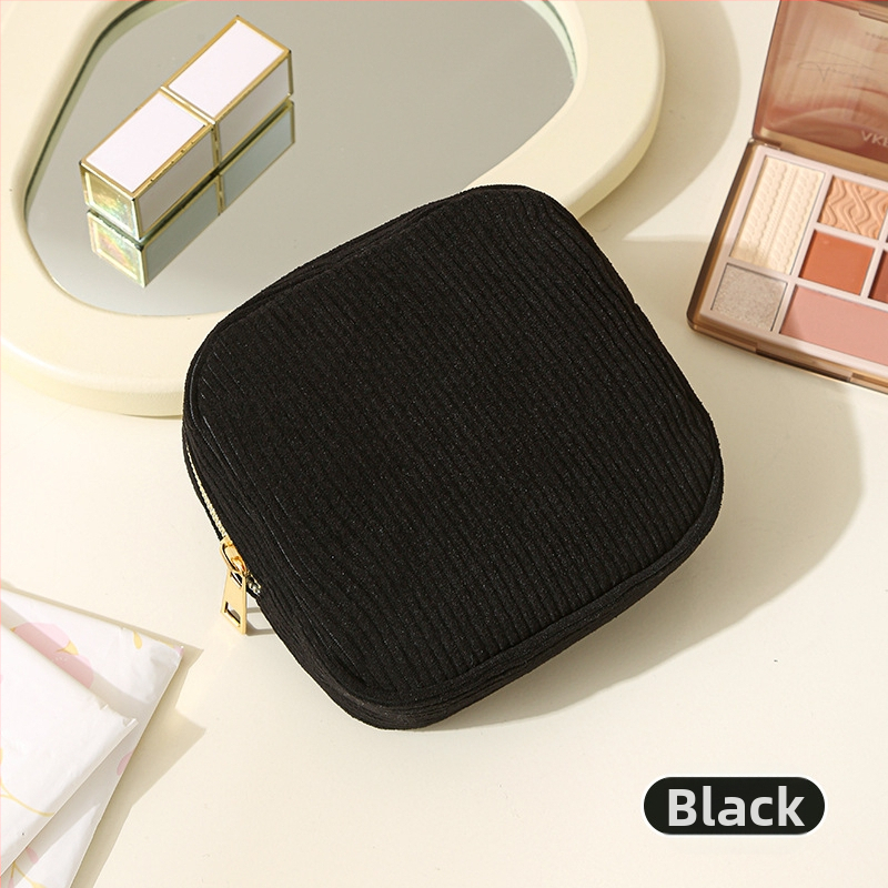 HD-293 Corduroy съхранителна чанта за санитарни подложки — Кубична форма, ултралека и компактна, за пътуване