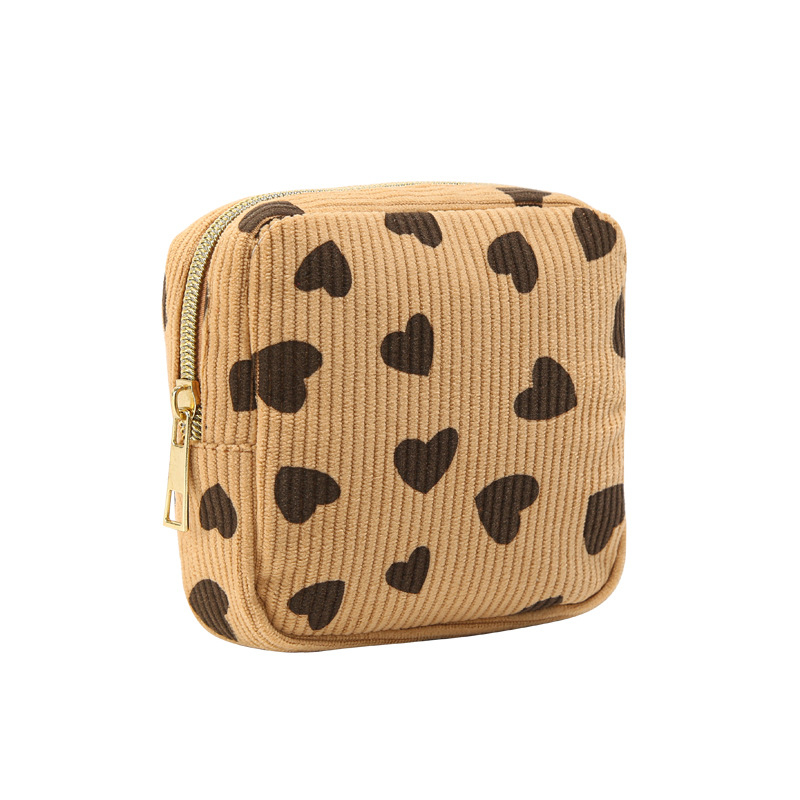 HD-293 Corduroy съхранителна чанта за санитарни подложки — Кубична форма, ултралека и компактна, за пътуване