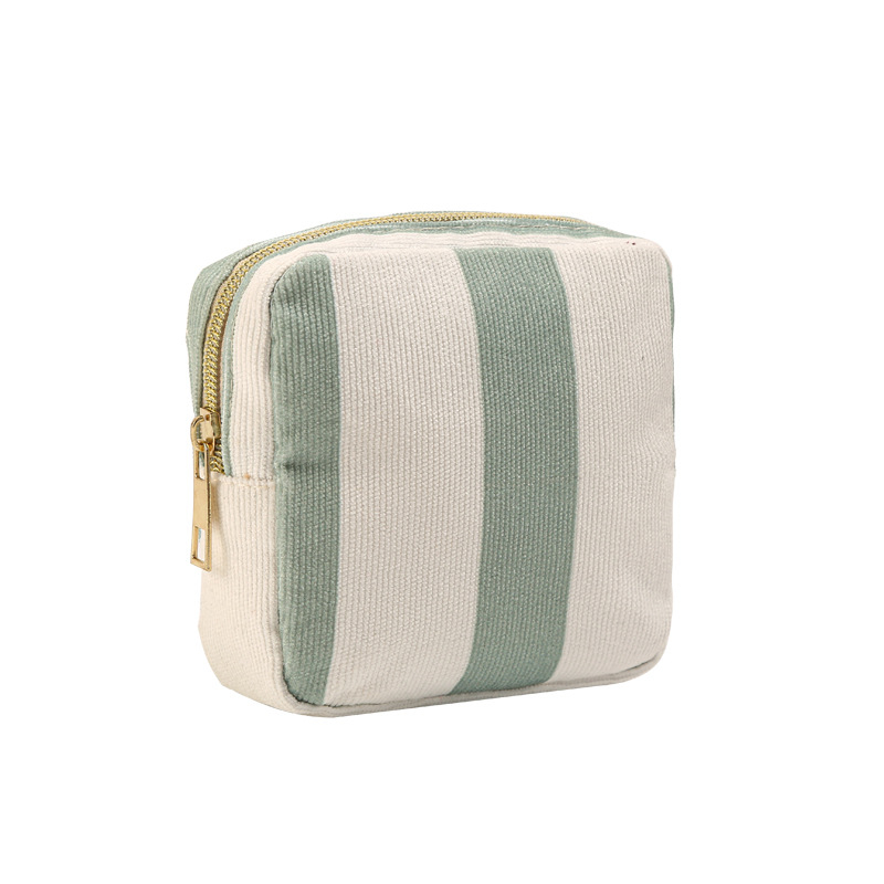 HD-293 Corduroy съхранителна чанта за санитарни подложки — Кубична форма, ултралека и компактна, за пътуване