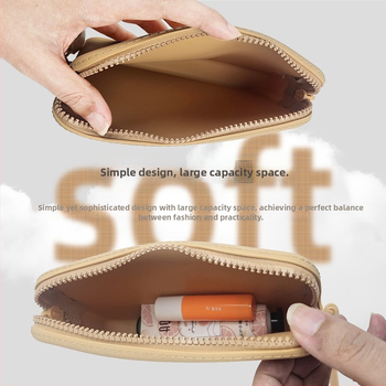 Σιλικονούχο πορτοφόλι για κέρματα — τσάντα σε σχήμα τσάντας, φορητός οργανωτής για κέρματα, κλειδιά και καλλυντικά