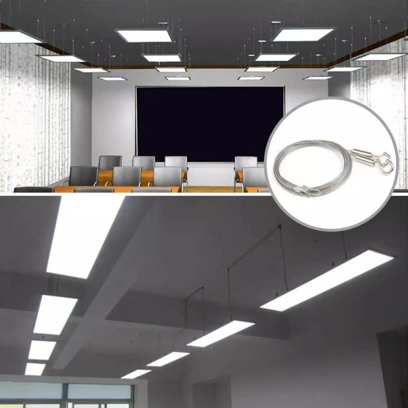 Неръждаема стомана въже за окачване — двойно усукан кабел, дясно завъртане, ланярд, товар 2