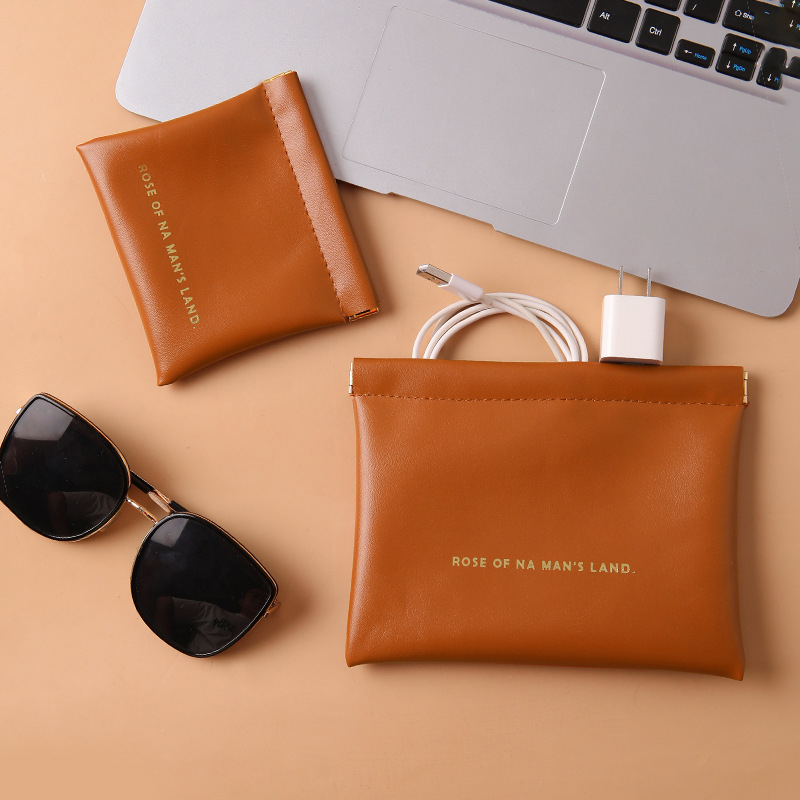 PU anyagú kozmetikai táska, kézitáska-stílus, többfunkciós, utazáshoz és smink tárolásához