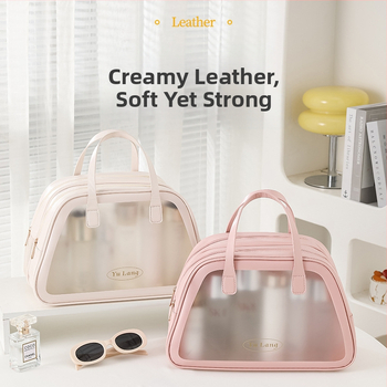 Τσάντα κολύμβησης με διαχωρισμό υγρών-ξηρών, PU υλικό, τετράγωνο σχήμα, μεγάλη χωρητικότητα, πολυχρηστική για ταξίδια και αποθήκευση καλλυντικών και ειδών περιποίησης