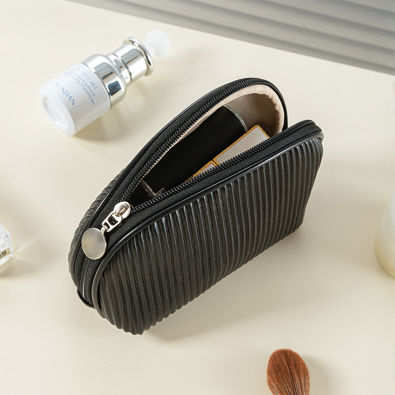 PU sminktáska, luxus stílus, többfunkciós, utazáshoz, nagy kapacitás