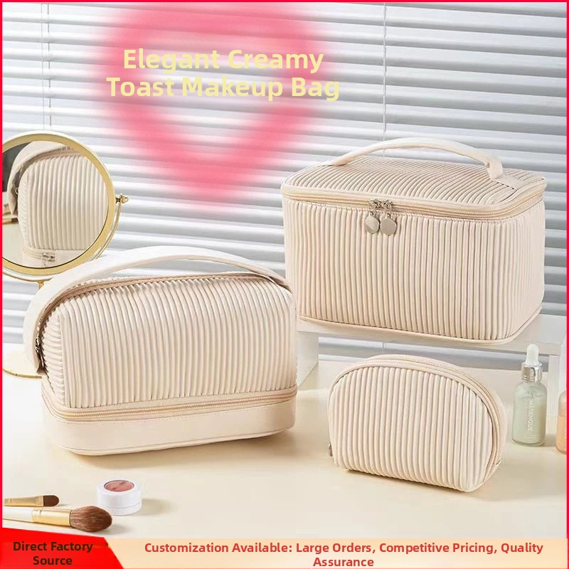 Ādas ceļojumu kosmētikas soma — Nordic stils, pielāgojams logo, preces kods HZB515, Homecoming Leather Gifts