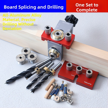 Τρία σε ένα τρυπάνι για ξυλουργικές εφαρμογές: εντοπιστής οπών, ανοίγμα κυκλικών οπών, κάθετος τοποθετητής οπών, Μάρκα: Layer Clock