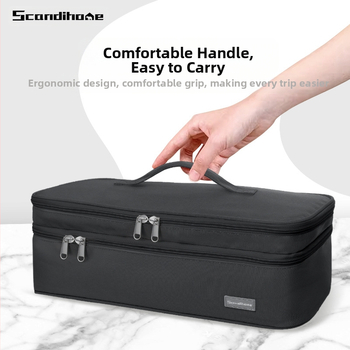 Scandihome AZ-2307 τσάντα αποθήκευσης πιστολακίου μαλλιών – κυβικού σχήματος, πολυεστερική, πολυλειτουργική