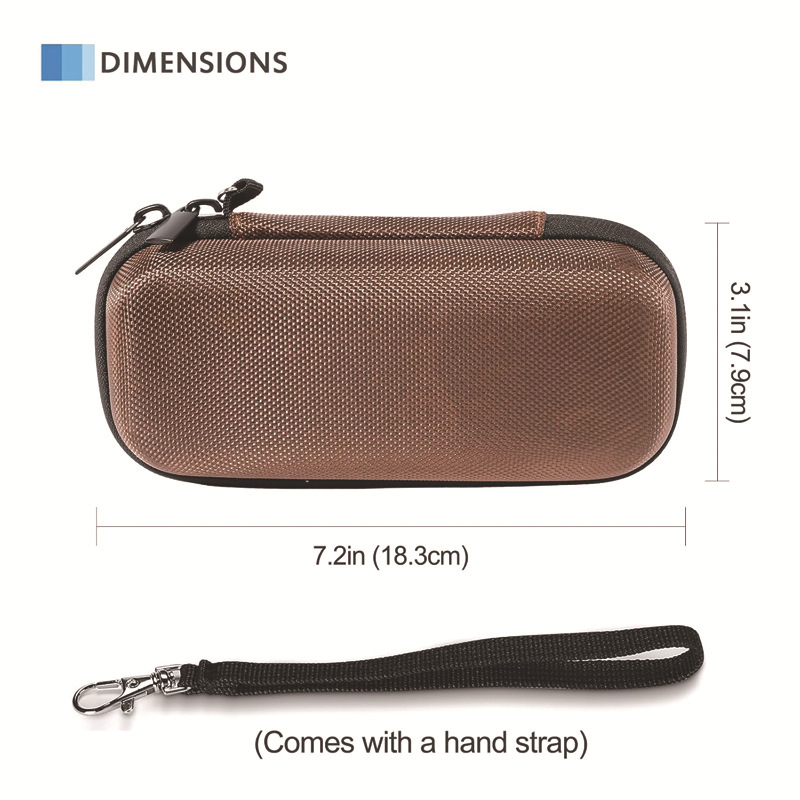 Cutie pentru aparat de ras Philips QP150/QP2520/90/70, material EVA, imprimare gravură, ambalaj impermeabil, încărcare de 5 kg