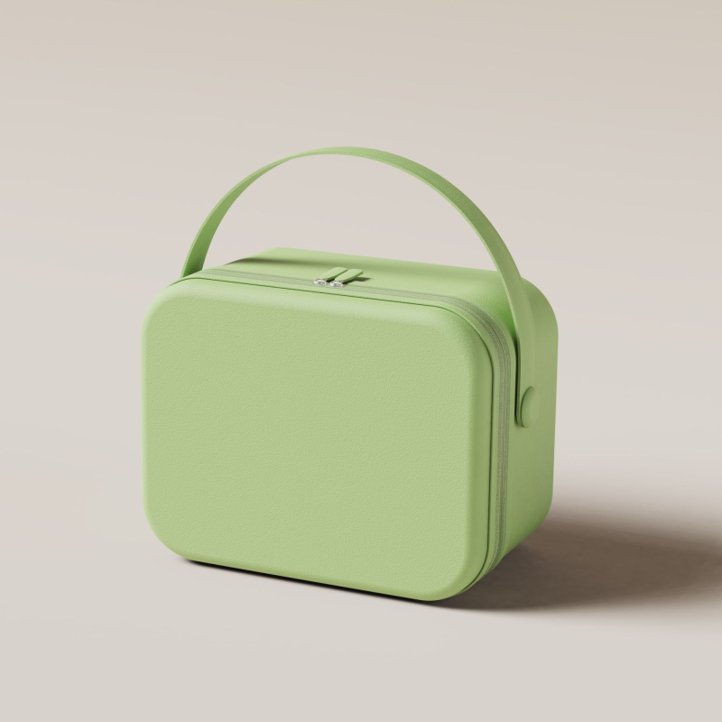 Hordozható kozmetikai táska utazáshoz (ABS anyag, vízálló, rendkívül könnyű, cipzáros nyitás, univerzális kerekek)