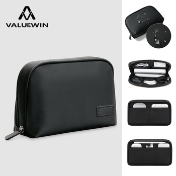 VALUEWIN MD140 Geantă multifuncțională de depozitare a accesoriilor digitale, impermeabilă, cu capacitate mare, pentru mouse, căști, baterie externă și cabluri
