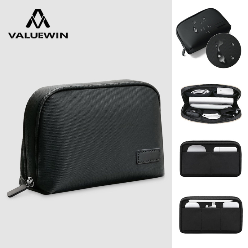 VALUEWIN MD140 Geantă multifuncțională de depozitare a accesoriilor digitale, impermeabilă, cu capacitate mare, pentru mouse, căști, baterie externă și cabluri