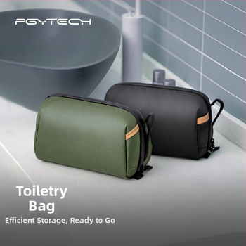 PGYTECH Kosmetikos ir kameros laikymo krepšys - Didelė talpa, atskirti skyriai, rankinė stiliaus, poliesteris, pavasaris 2025