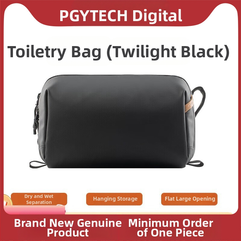 PGYTECH Kosmētikas un kameras uzglabāšanas soma - Liela ietilpība, nodalījumi, rokassomas stils, poliesters, pavasaris 2025