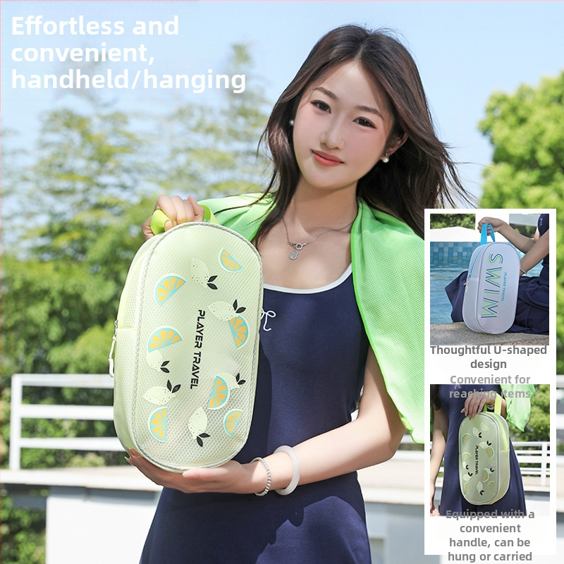 Чанта за тоалетни принадлежности — творческа PVC многофункционална чанта (PVC материал, творчески стил, многофункционална, външна употреба, пътуване и баня)