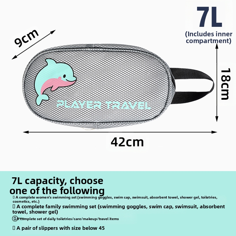 PVC kosmetinė, kūrybinio stiliaus, daugiafunkcinė (PVC medžiaga, kūrybinis stilius, daugiafunkcinė, lauko naudojimui, kelionėms ir voniai)