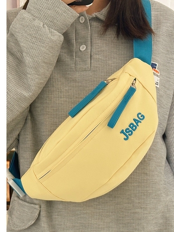 DeCello γυναικείο νάιλον αδιάβροχο τσαντάκι μέσης για υπαίθρια σπορ, κορεατικό στυλ, άνοιξη 2024