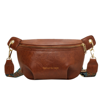 Válltáska széles pánttal, PU anyag, 2023-as őszi kiadás, Ferrari márka, ideális szabadidős utazásokhoz