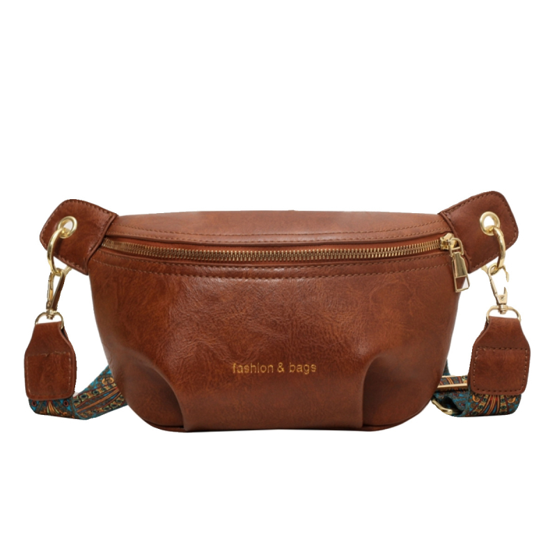 Válltáska széles pánttal, PU anyag, 2023-as őszi kiadás, Ferrari márka, ideális szabadidős utazásokhoz