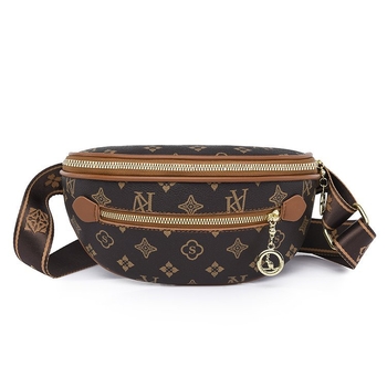 Monchu női crossbody táska – vintage virágmintás, egyszerű divat, puha textúra, cipzáras zárás, poliészter bélés, belső cipzáras zseb, belső patch zseb