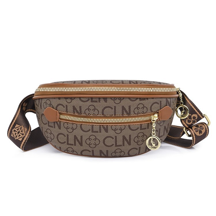 Monchu női crossbody táska – vintage virágmintás, egyszerű divat, puha textúra, cipzáras zárás, poliészter bélés, belső cipzáras zseb, belső patch zseb