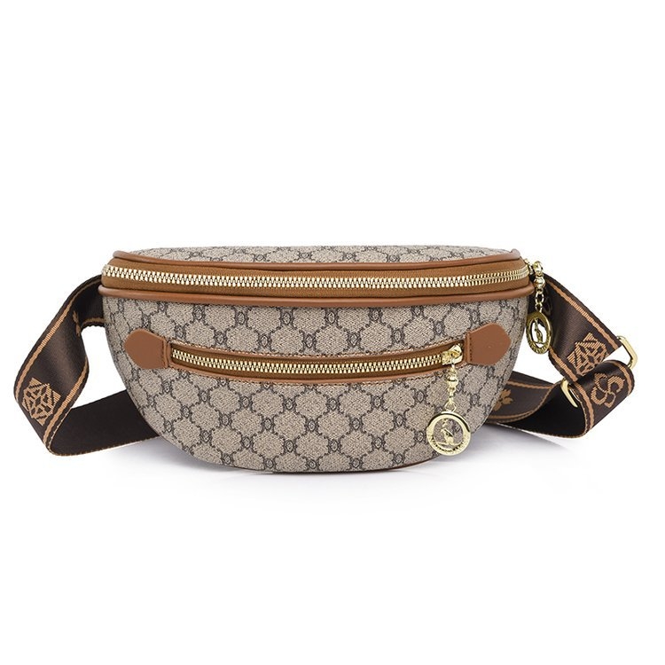 Monchu női crossbody táska – vintage virágmintás, egyszerű divat, puha textúra, cipzáras zárás, poliészter bélés, belső cipzáras zseb, belső patch zseb