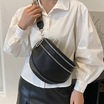 PU mini négyszögletes crossbody táska, városi egyszerű stílus, ovális forma, cipzáras záródás, poliészter bélés