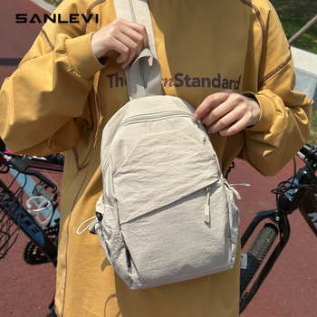 Férfi keresztbody mellény táska – poliészter, szabadidő utazási stílus, egyszínű mintázat, bélés poliészter, 2025 tavasz