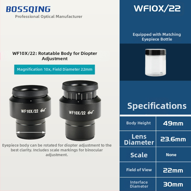 30 mm interfész okulár, magas szemponthoz, modell 30MM SCOPIS, testreszabás elérhető, Bo Zhiqing/BOSSQING