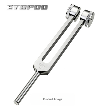 ETOPOO алуминиев сплав 128 Hz ушна почиствателна тунерфорк