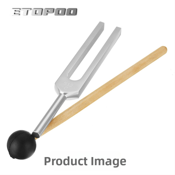 ETOPOO алуминиев сплав 128 Hz ушна почиствателна тунерфорк