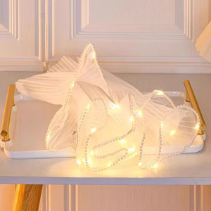 Νήμα γάζας με κυματιστές περλίδες, με μαργαριριάρια, συσκευασία μονής στρώσης, Roland μάρκα