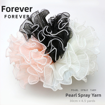 Νήμα γάζας με κυματιστές περλίδες, με μαργαριριάρια, συσκευασία μονής στρώσης, Roland μάρκα