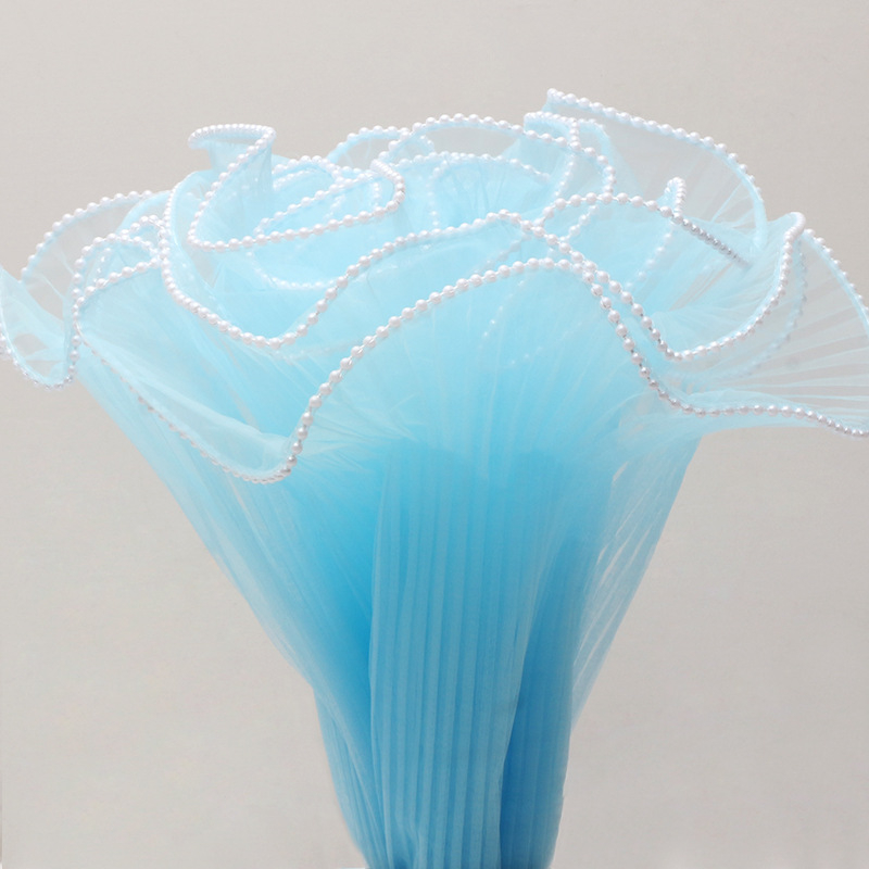 Νήμα γάζας με κυματιστές περλίδες, με μαργαριριάρια, συσκευασία μονής στρώσης, Roland μάρκα