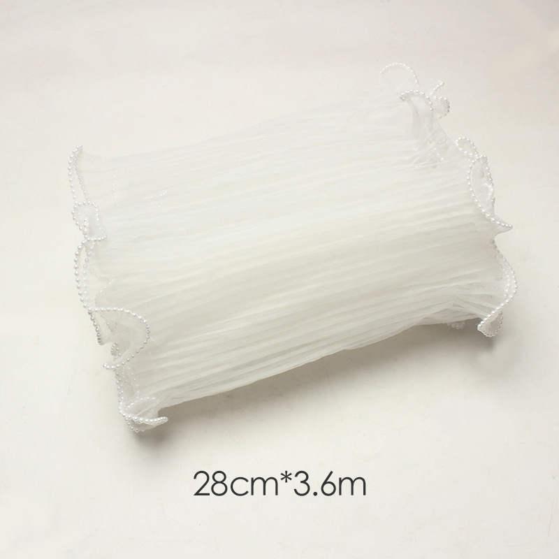 Νήμα γάζας με κυματιστές περλίδες, με μαργαριριάρια, συσκευασία μονής στρώσης, Roland μάρκα