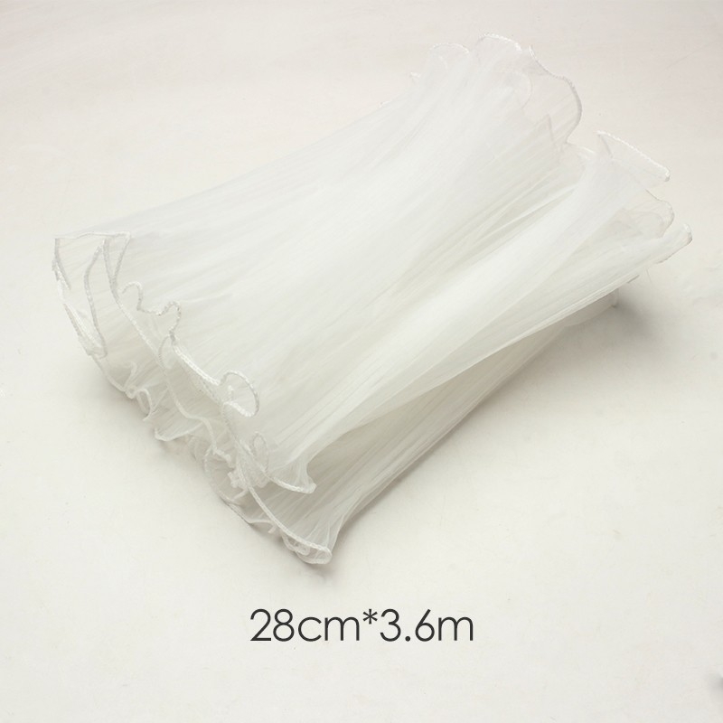 Νήμα γάζας με κυματιστές περλίδες, με μαργαριριάρια, συσκευασία μονής στρώσης, Roland μάρκα